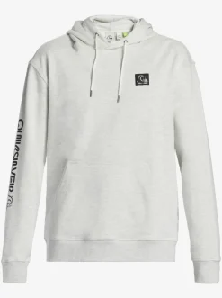 Quiksilver The Original Hoodie White Marble Heather Shop