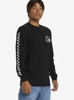 Quiksilver The Original Long Sleeve T-Shirt Black Best