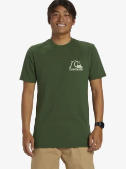 Quiksilver The Original T-Shirt Greener Pastures Cheap