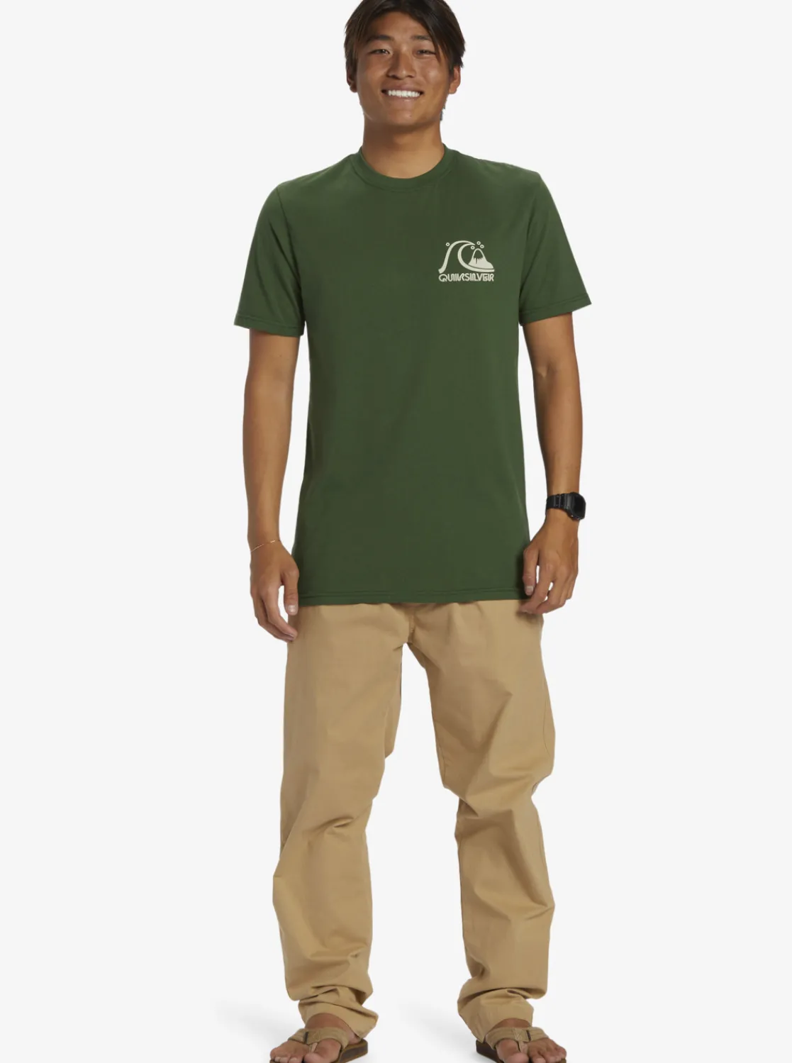 Quiksilver The Original T-Shirt Greener Pastures Cheap