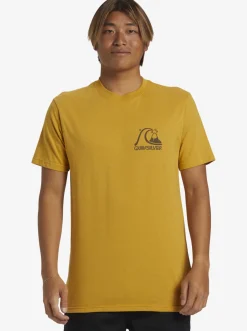 Quiksilver The Original T-Shirt Mustard Cheap