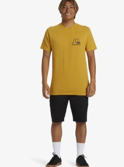 Quiksilver The Original T-Shirt Mustard Cheap