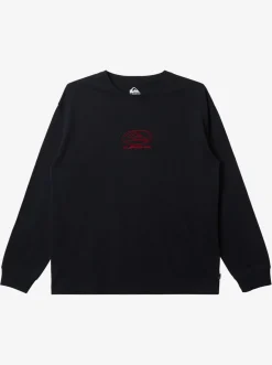 Quiksilver Tilt Long Sleeve Stn T-Shirt Black Best