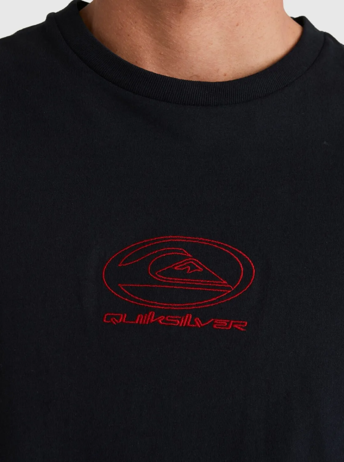 Quiksilver Tilt Long Sleeve Stn T-Shirt Black Best