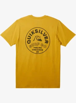 Quiksilver Timeless Spin T-Shirt Yolk Yellow Online