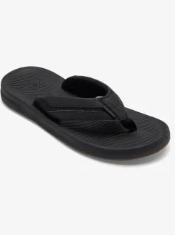 Quiksilver Travel Oasis Sandals Black/Black/Brown Discount