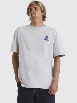 Quiksilver Tridagger T-Shirt Gray Violet Discount