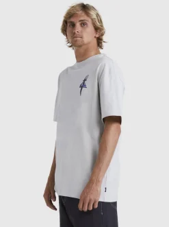Quiksilver Tridagger T-Shirt Gray Violet Discount