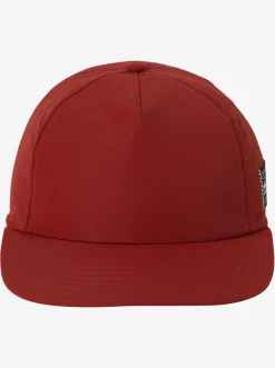 Quiksilver Tride Snapback Hat Red Ochre Discount