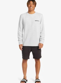 Quiksilver Triple Up Thermal Mth T-Shirt Athletic Heather Store