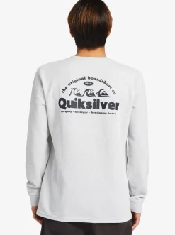 Quiksilver Triple Up Thermal Mth T-Shirt Athletic Heather Store
