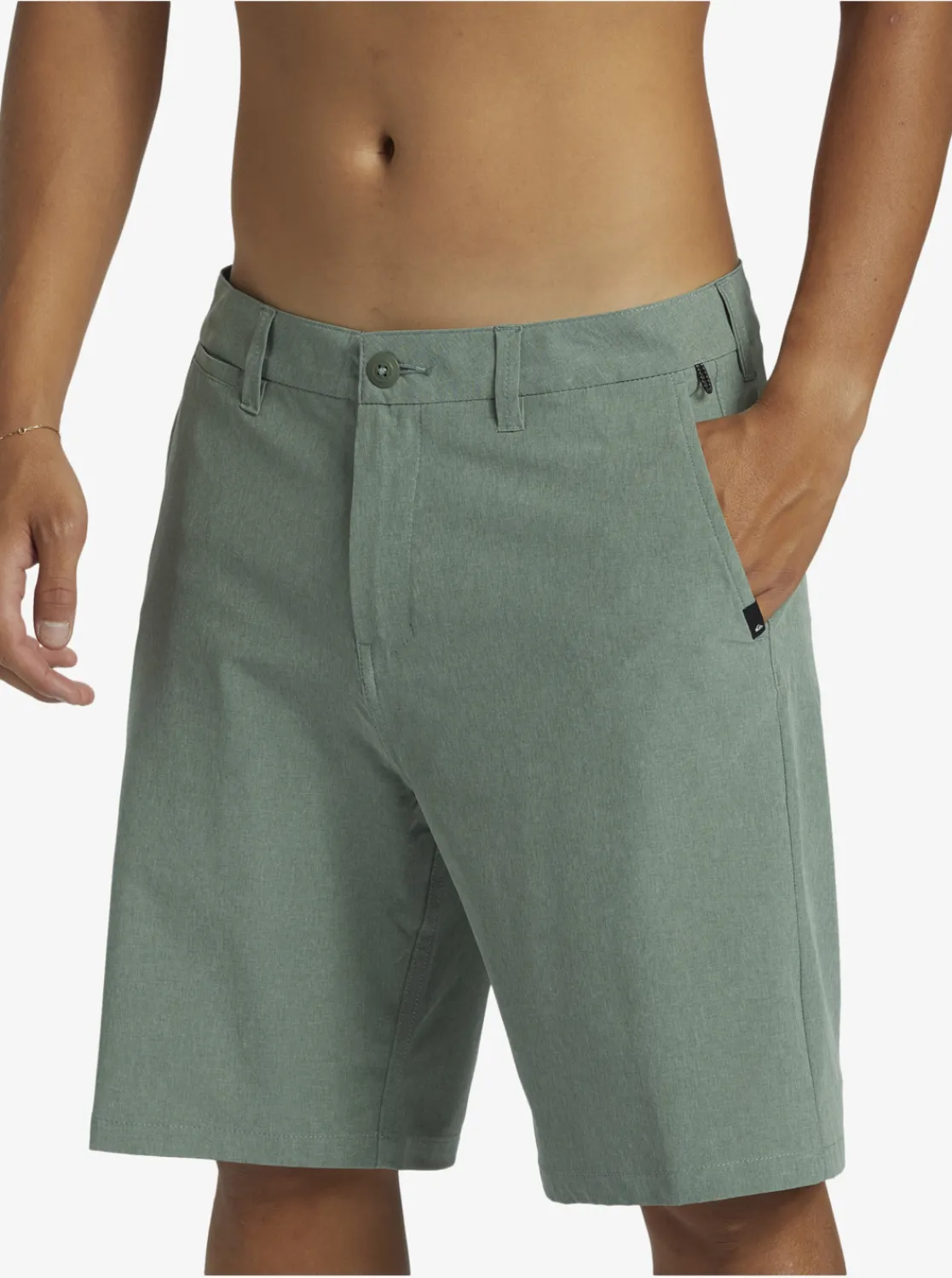 Quiksilver Union Heather 20" Amphibian Boardshorts For Young Men Laurel Wreath Cheap