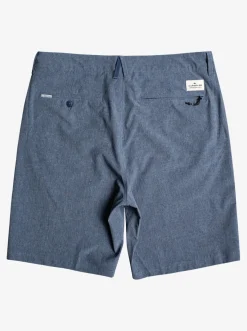 Quiksilver Union Heather 20" Amphibian Boardshorts For Young Men Insignia Blue Clearance