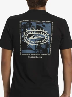 Quiksilver Urban Surfin T-Shirt Black Clearance