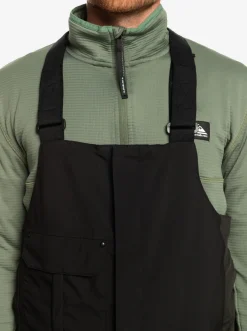 Quiksilver Utility Technical Snow Bib Pants True Black Store