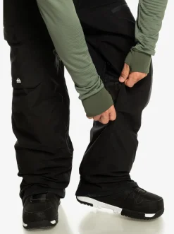 Quiksilver Utility Technical Snow Bib Pants True Black Store