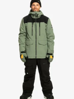 Quiksilver Utility Technical Snow Bib Pants True Black Store