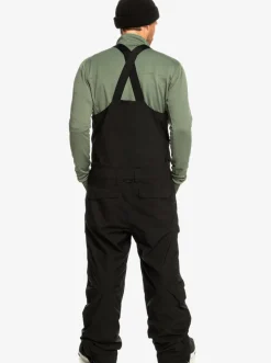 Quiksilver Utility Technical Snow Bib Pants True Black Store