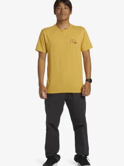Quiksilver Valley Of Dreams T-Shirt Bright Gold Heather Best
