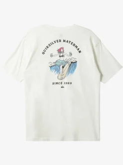 Quiksilver Waterman A Proper Pint T-Shirt Snow White Store