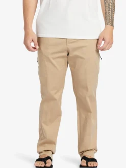 Quiksilver Waterman After Surf Elastic Waist Pants Incense Cheap