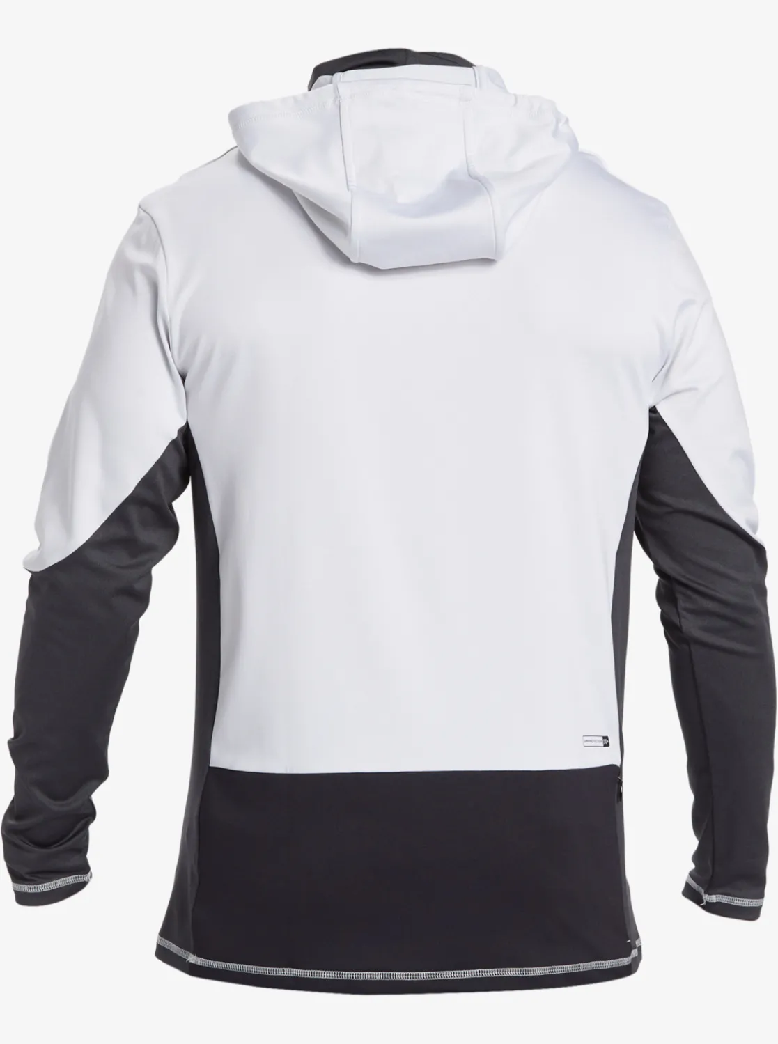 Quiksilver Waterman Angler Hooded Upf 50 Long Sleeve Surf Tee White Fashion