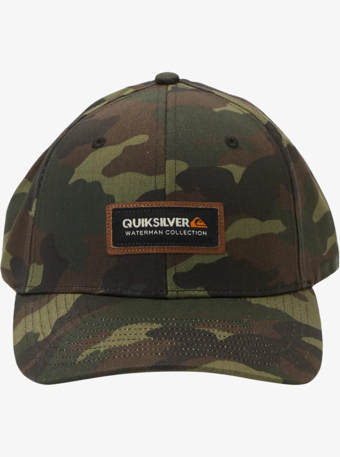 Quiksilver Waterman Bar Manager Snapback Hat Woodland Camo Hot