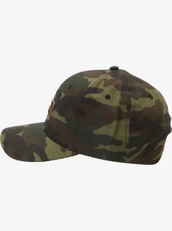 Quiksilver Waterman Bar Manager Snapback Hat Woodland Camo Hot