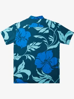 Quiksilver Waterman Big Charmer Short Sleeve Shirt Seaport Big Charmer Sale