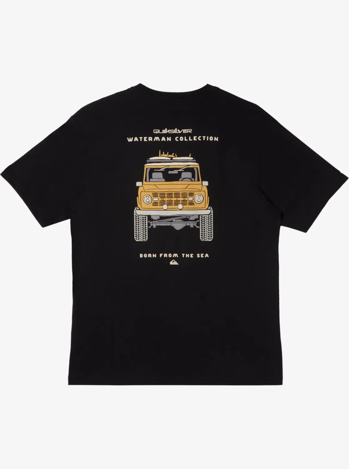 Quiksilver Waterman Bruiser Qt-Shirt Black Best Sale