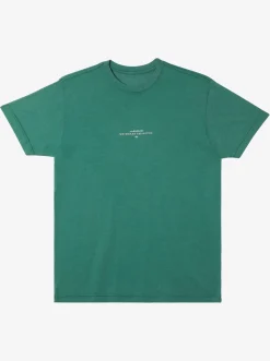 Quiksilver Waterman Campgrounds Qt-Shirt Smoke Pine Heather New