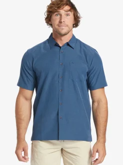 Quiksilver Waterman Centinela Premium Anti-Wrinkle Shirt Midnight Navy Centinella Best Sale