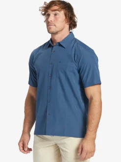 Quiksilver Waterman Centinela Premium Anti-Wrinkle Shirt Midnight Navy Centinella Best Sale