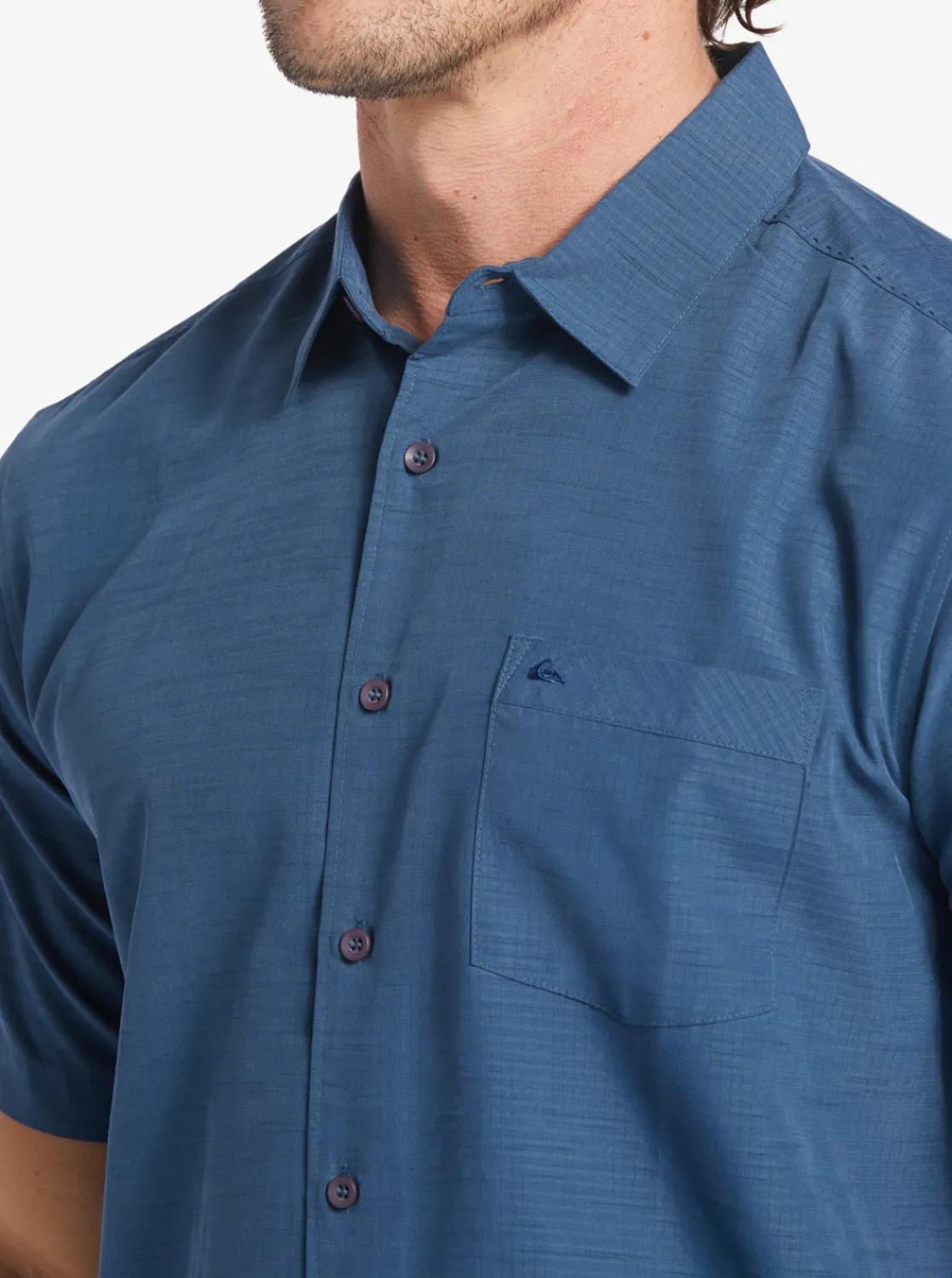 Quiksilver Waterman Centinela Premium Anti-Wrinkle Shirt Midnight Navy Centinella Best Sale