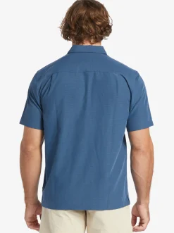 Quiksilver Waterman Centinela Premium Anti-Wrinkle Shirt Midnight Navy Centinella Best Sale