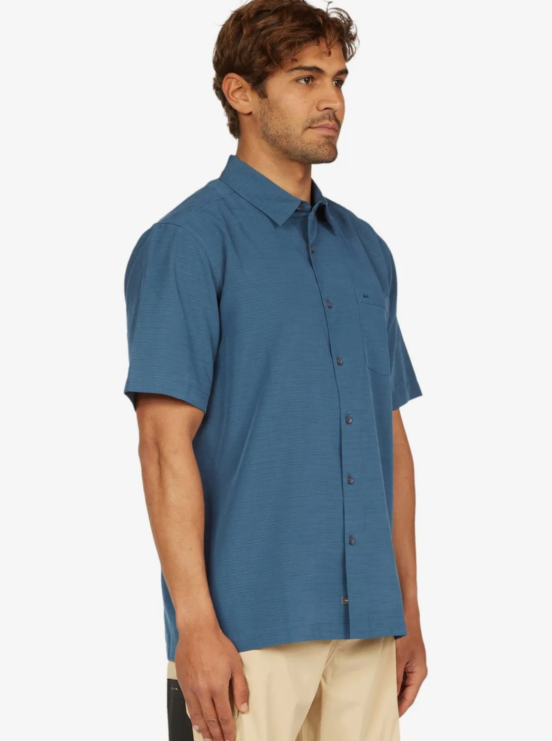 Quiksilver Waterman Centinela Premium Anti-Wrinkle Shirt Midnight Navy Centinella Best Sale