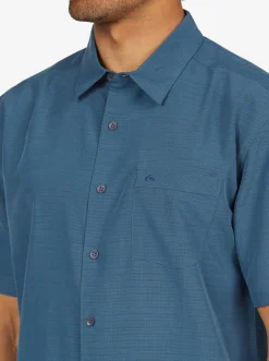 Quiksilver Waterman Centinela Premium Anti-Wrinkle Shirt Midnight Navy Centinella Best Sale