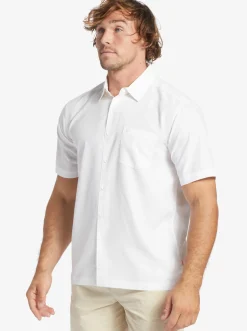 Quiksilver Waterman Centinela Premium Anti-Wrinkle Shirt White Centinella Outlet