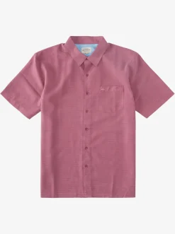 Quiksilver Waterman Centinela Premium Anti-Wrinkle Shirt Mellow Mauve Centinella Cheap