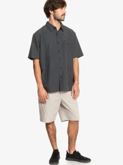 Quiksilver Waterman Centinela Premium Anti-Wrinkle Shirt Black Centinella Sale