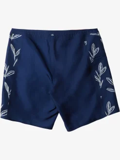 Quiksilver Waterman Cliffside Ginger Boardshorts Medieval Blue Flash Sale