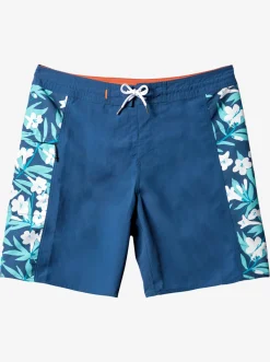 Quiksilver Waterman Cliffside Solid 19" Boardshorts Ensign Blue Best