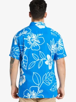 Quiksilver Waterman Cruise Town Woven Shirt Directoire Blue Cruise Town Hot