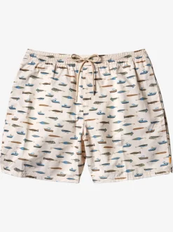 Quiksilver Waterman Drag Week 17" Volleys Tea Drag Week V Flash Sale