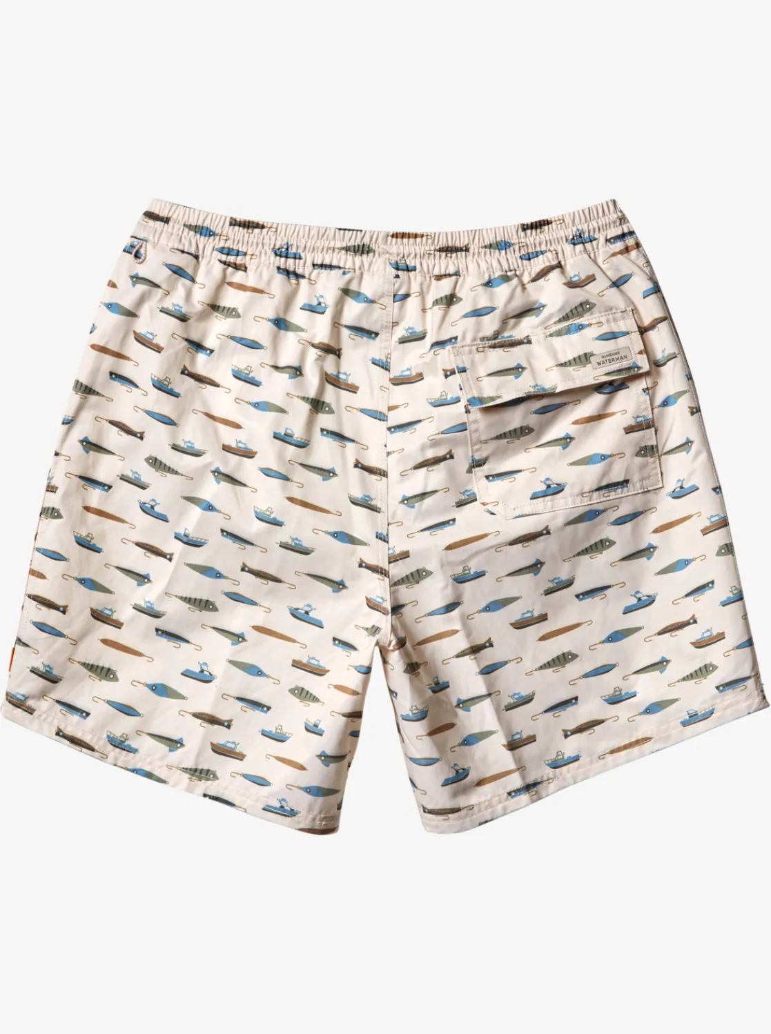 Quiksilver Waterman Drag Week 17" Volleys Tea Drag Week V Flash Sale