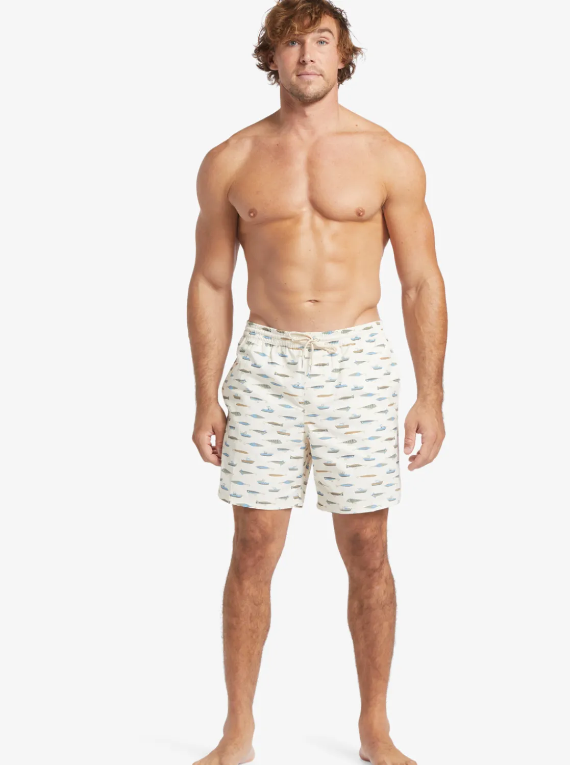 Quiksilver Waterman Drag Week 17" Volleys Tea Drag Week V Flash Sale