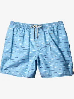 Quiksilver Waterman Drag Week 17" Volleys Dusk Blue Drag Week Hot