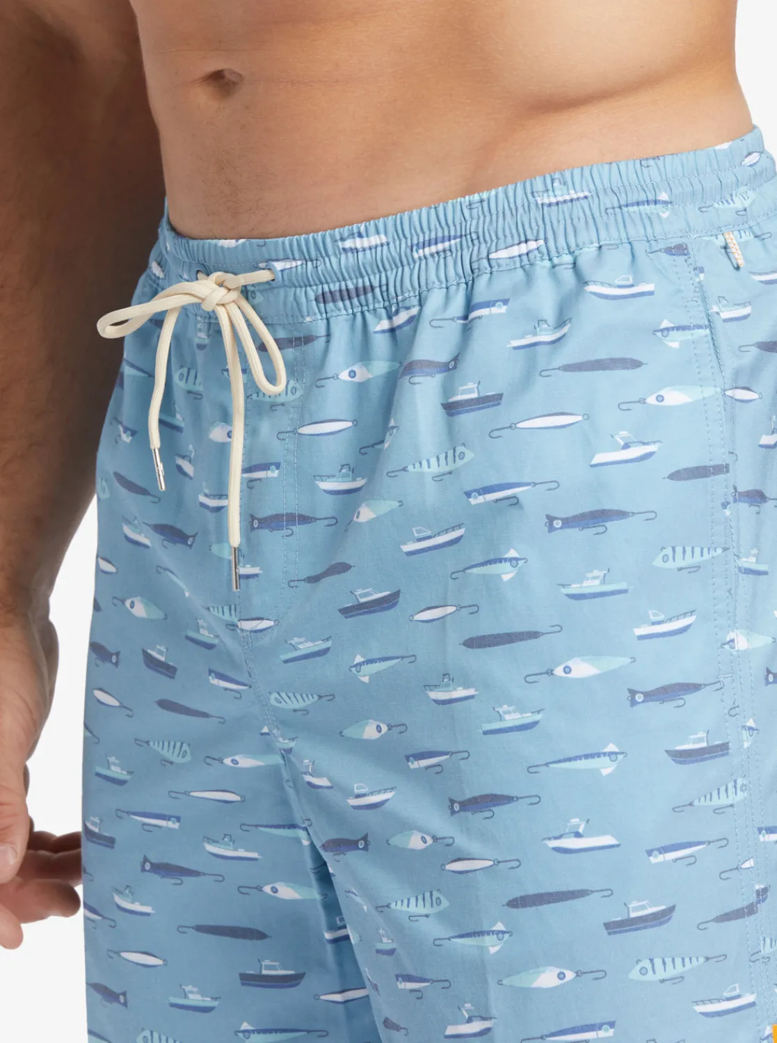 Quiksilver Waterman Drag Week 17" Volleys Dusk Blue Drag Week Hot