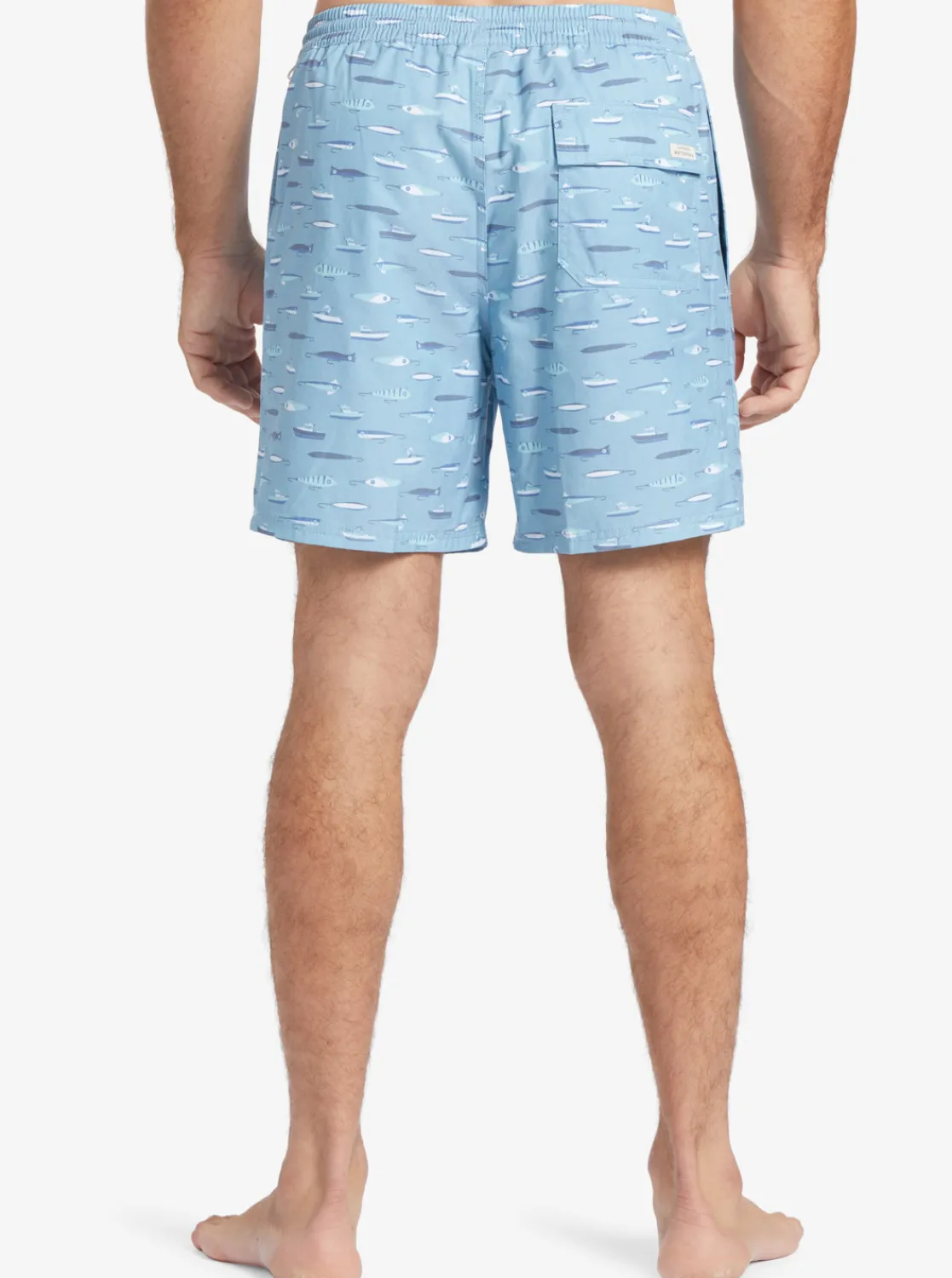 Quiksilver Waterman Drag Week 17" Volleys Dusk Blue Drag Week Hot