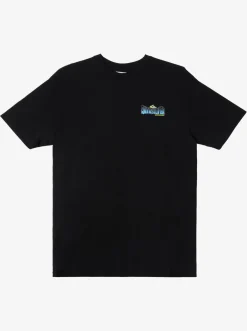 Quiksilver Waterman Fish Flow Qt-Shirt Black Best